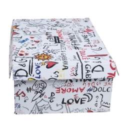 Pre Owned Dolce & Gabbana Black Suede And Leather Super King Low Top Sneakers Size 44