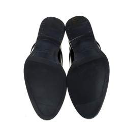 Pre Owned حذاء ديربي دولتشي أند غابانا جلد لامع أسود مقاس 41