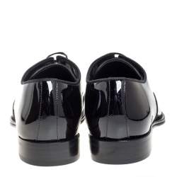 Pre Owned حذاء ديربي دولتشي أند غابانا جلد لامع أسود مقاس 41