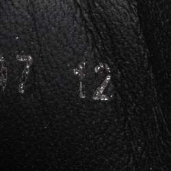 Pre Owned حذاء رياضي دولتشي أند غابانا روما جلد أسود برباط مقاس 46