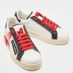 Dolce & Gabbana Multicolor Leather 1984 Milano Sneakers Size 42