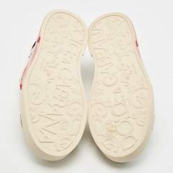 Dolce & Gabbana Multicolor Leather 1984 Milano Sneakers Size 42