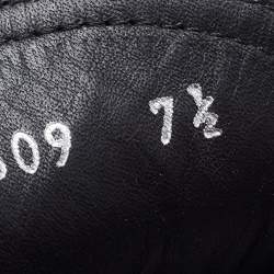 Pre Owned Dolce & Gabbana Red Leather Penny Loafers Size 41.5