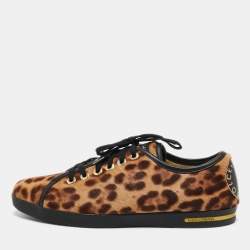 Dolce gabbana sales leopard sneakers