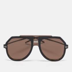 Dolce & Gabbana Black DG6195 Aviator Sunglasses