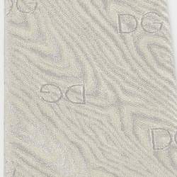 Dolce & Gabbana Grey Patterned Silk Tie 