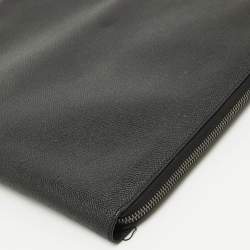 Pre Owned Dolce & Gabbana Black Leather Business Agenda Organizer