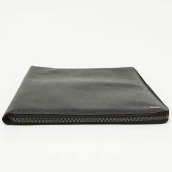 Pre Owned Dolce & Gabbana Black Leather Business Agenda Organizer