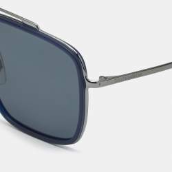 Pre Owned Dolce & Gabbana Blue/Black DG2220 Square Sunglasses