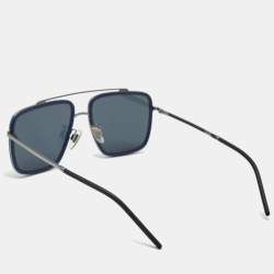 Pre Owned Dolce & Gabbana Blue/Black DG2220 Square Sunglasses