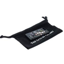 Pre Owned Dolce & Gabbana Black Leather Musical IPhone 7 Plus Case