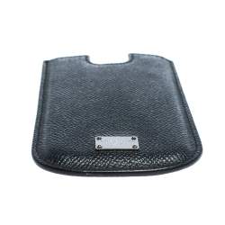 Dolce & Gabbana Dark Blue Leather iPhone 5 Case