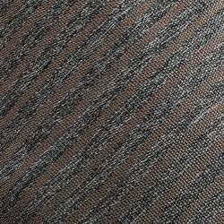 Dolce & Gabbana Grey Diagonal Striped Skinny Silk Tie