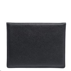 Dolce & Gabbana Black Leather iPad Envelope Case