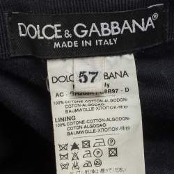 Pre Owned كاب بيسبول دولتشي أند غابانا دينم رصاصي فحمي