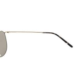 مملوكة مسبقًا نظارة شمسية دولتشي أند غابانا DG2190 بيلوت عاكسة ذهبي / ذهبي