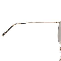 مملوكة مسبقًا نظارة شمسية دولتشي أند غابانا DG2190 بيلوت عاكسة ذهبي / ذهبي