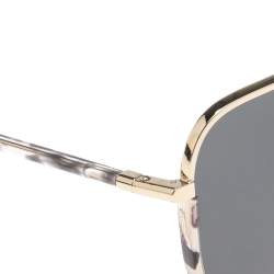 Dolce & Gabbana Black Havana DG2193J Aviator Sunglasses