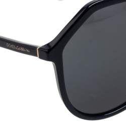 Dolce & Gabbana Black DG4341 Oval Sunglasses