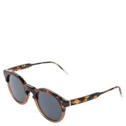 مملوكة مسبقًا نظارة شمسية دولتشي & غابانا هافانا DG4329 أزرق مستديرة 