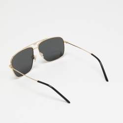 Pre Owned Dolce & Gabbana Black DG2264 Aviator Sunglasses
