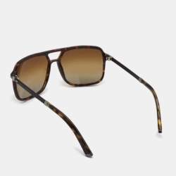 Dolce & Gabbana Brown Tortoise DG4241 Square Sunglasses
