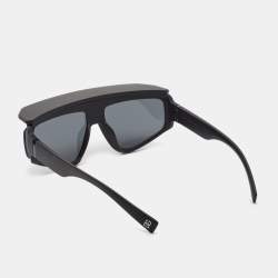 Pre Owned Dolce & Gabbana Black DG6177 Visor Shield Sunglasses
