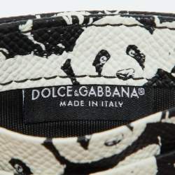 Dolce & Gabbana Black Leather Card Holder