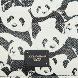 Dolce & Gabbana Black Leather Card Holder