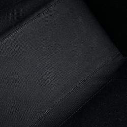 Dolce&Gabbana Natural/Black Canvas Leather Logo 2Way Tote Bag