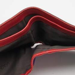 مملوكة مسبقًا Dolce & Gabbana Multicolor Leather Bifold Wallet