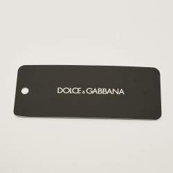 مملوكة مسبقًا حقيبة نهاية الأسبوع جلد أسود دولتشي أند غابانا صقلية