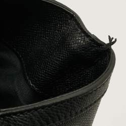 مملوكة مسبقًا حقيبة نهاية الأسبوع جلد أسود دولتشي أند غابانا صقلية