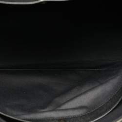 مملوكة مسبقًا حقيبة نهاية الأسبوع جلد أسود دولتشي أند غابانا صقلية