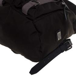 Dolce & Gabbana Dark Khaki Green Canvas and Leather Double Pocket Backpack