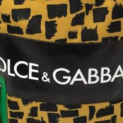 Dolce & Gabbana Multicolor Nylon and Coated Canvas Backpack