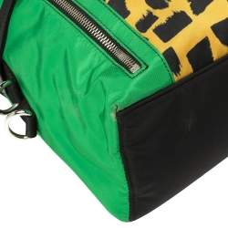 Dolce & Gabbana Multicolor Nylon and Coated Canvas Backpack