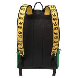 Dolce & Gabbana Multicolor Nylon and Coated Canvas Backpack