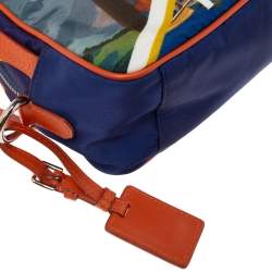 Dolce & Gabbana Multicolor Graffiti Printed Nylon Pouch 