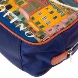 Dolce & Gabbana Multicolor Graffiti Printed Nylon Pouch 