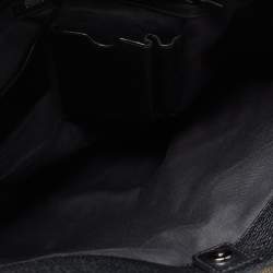 Pre Owned Dolce & Gabbana Black Textured Leather Tote