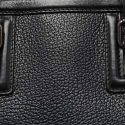 Pre Owned Dolce & Gabbana Black Textured Leather Tote