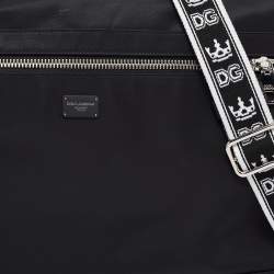 Dolce & Gabbana Black Nylon Laptop Bag