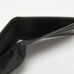 Dolce & Gabbana Dark Green Leather Bifold Wallet