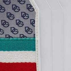 Dolce & Gabbana White Leather Card Holder