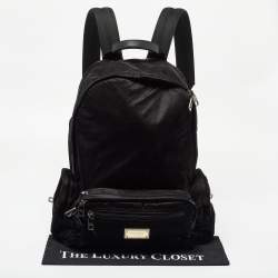 Pre Owned Dolce & Gabbana Black Nylon Backpack