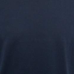 Dolce & Gabbana Navy Blue Cotton Jersey Crew Neck T-Shirt XXL