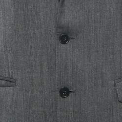 Dolce & Gabbana Grey Wool Tailored Pants Suit M