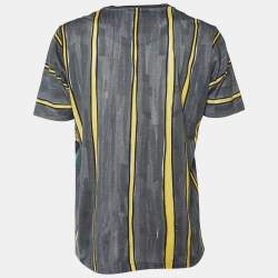 Pre Owned Dolce & Gabbana Multicolor Printed Cotton T-Shirt XXL