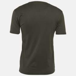 Pre Owned Dolce & Gabbana Dark Grey Jersey Crew Neck T-Shirt S